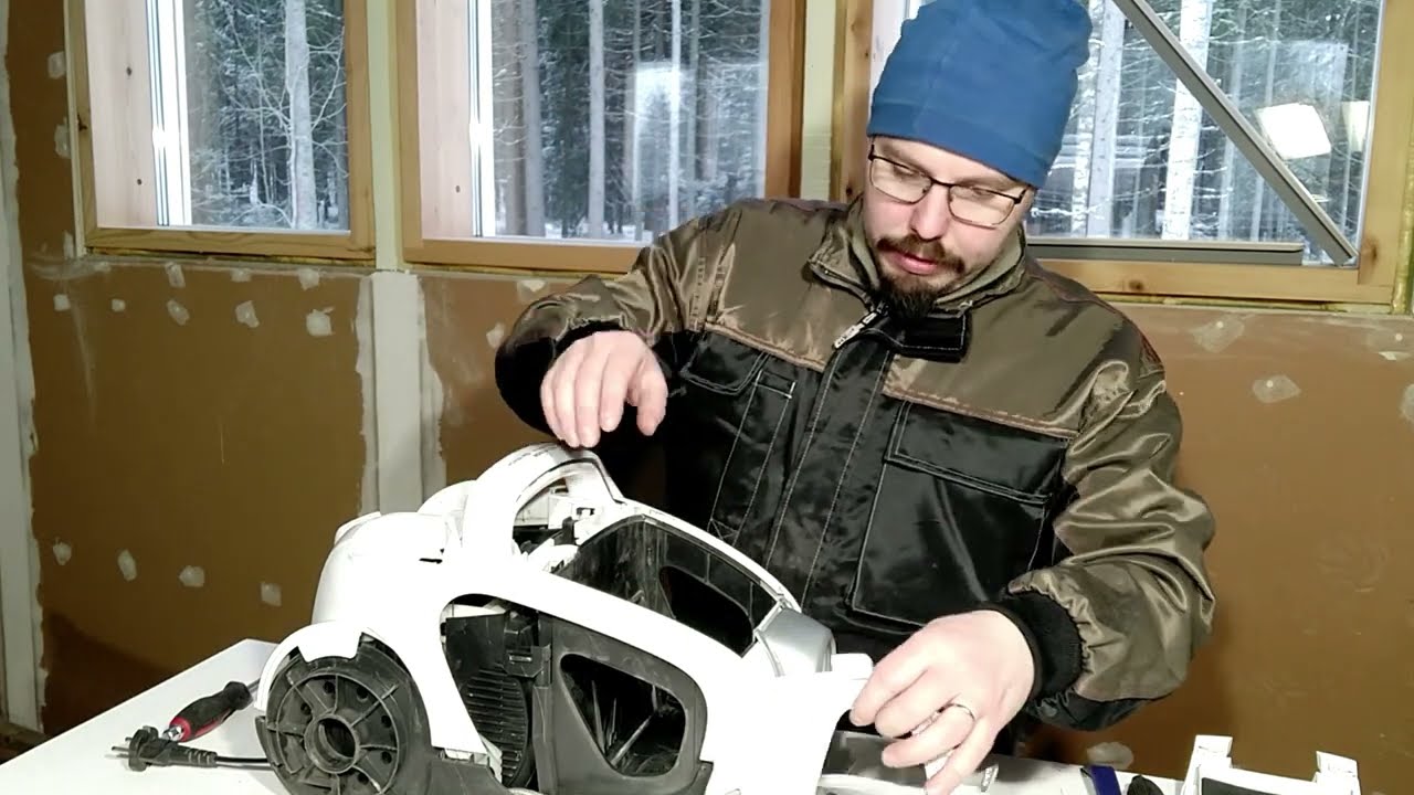 Korjataan virtanappi, kun Electrolux imuri ei lähde käyntiin.
