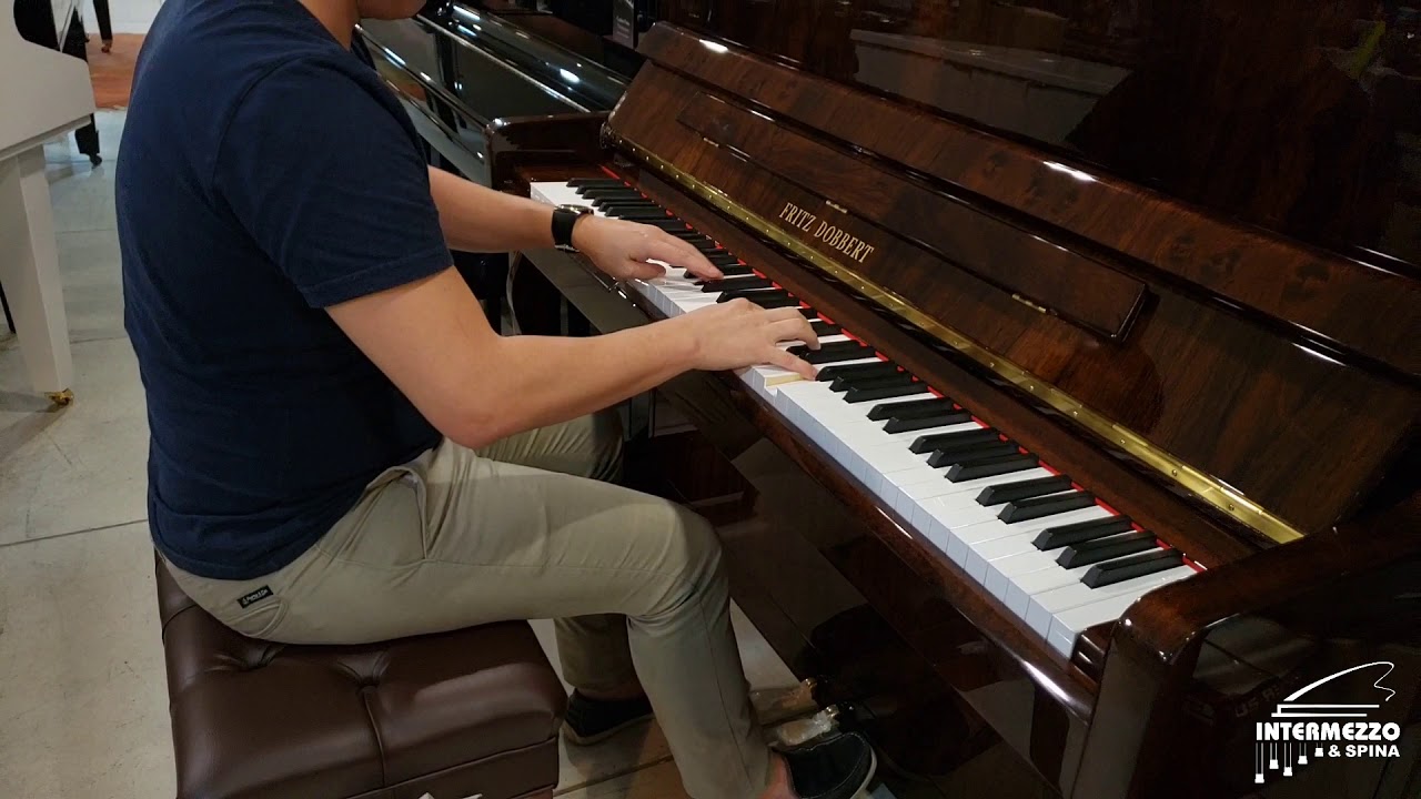 Hino - 391 &ldquo;Um peregrino sou aqui&rdquo; | Piano Fritz Dobbert 126 Imbuia | Thiago Peres