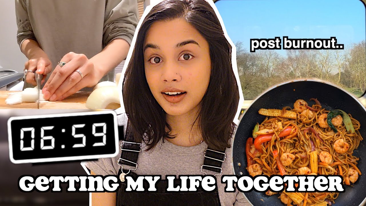 getting my life together *post burnout* | clickfortaz