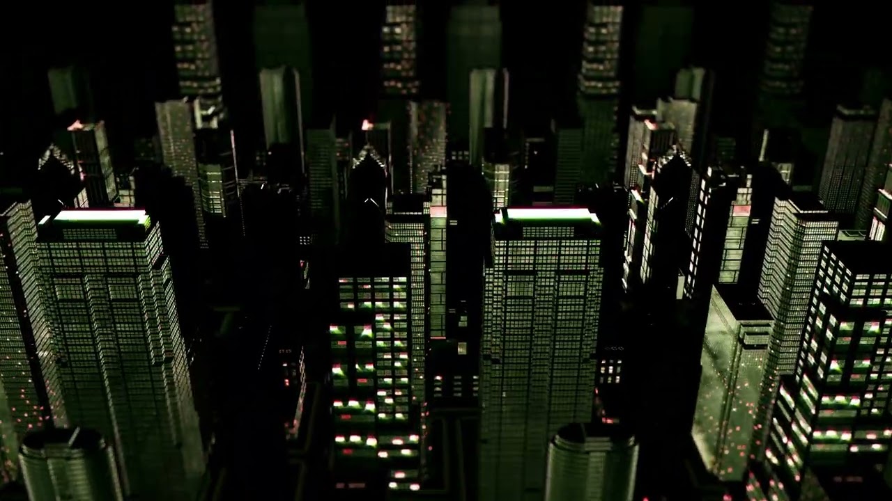 cyber digital city 2022 🌟 No Copyright Background | Video 4K Video (Ultra HD)