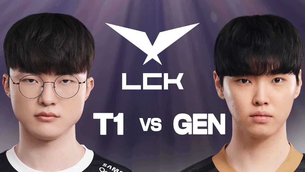 FAKER GEGEN CHOVY | GAME 1 - T1 vs GEN | LCK