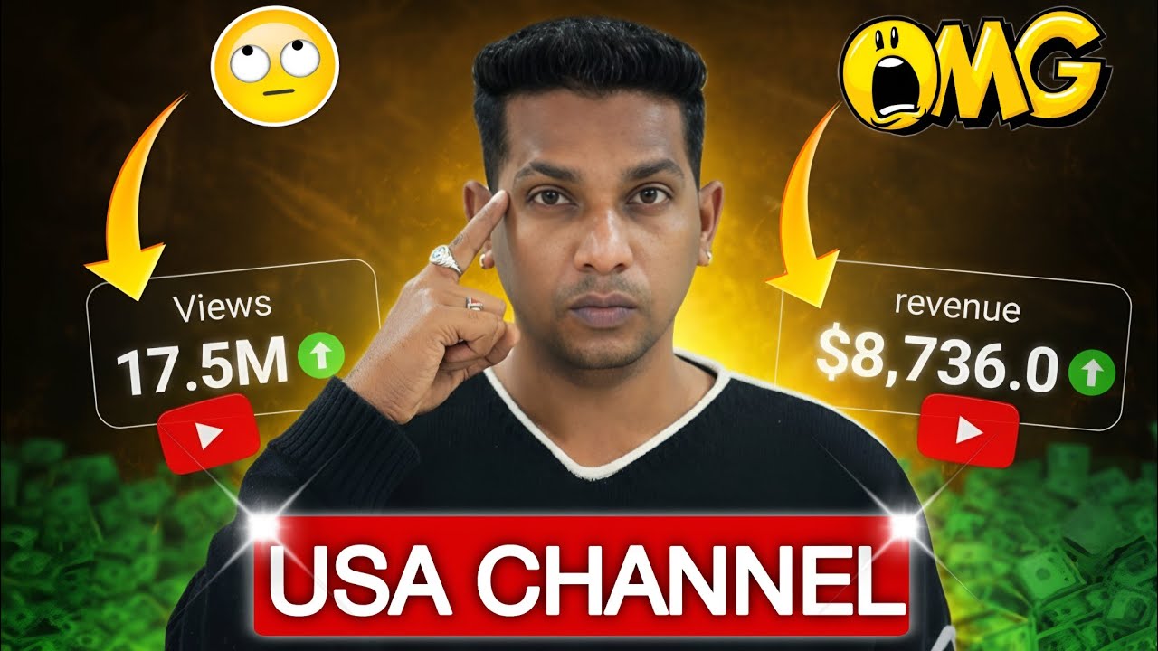 Crazy Earning🔥 How to make USA Based Youtube Channel | USA Copy Past Channel Idea 2026