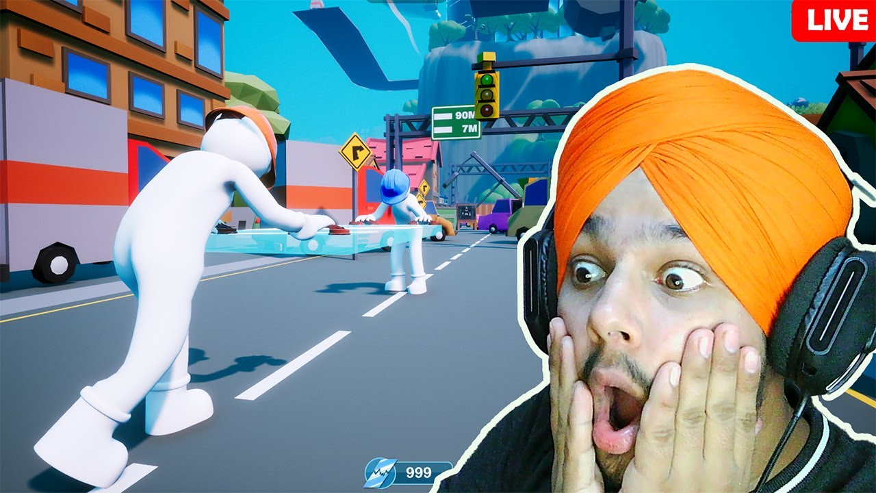 LIVE: Carry The Glass 🎮 | Hindi Co-op Chaos | Don’t DROP the Glass! | Facecam Gameplay |
