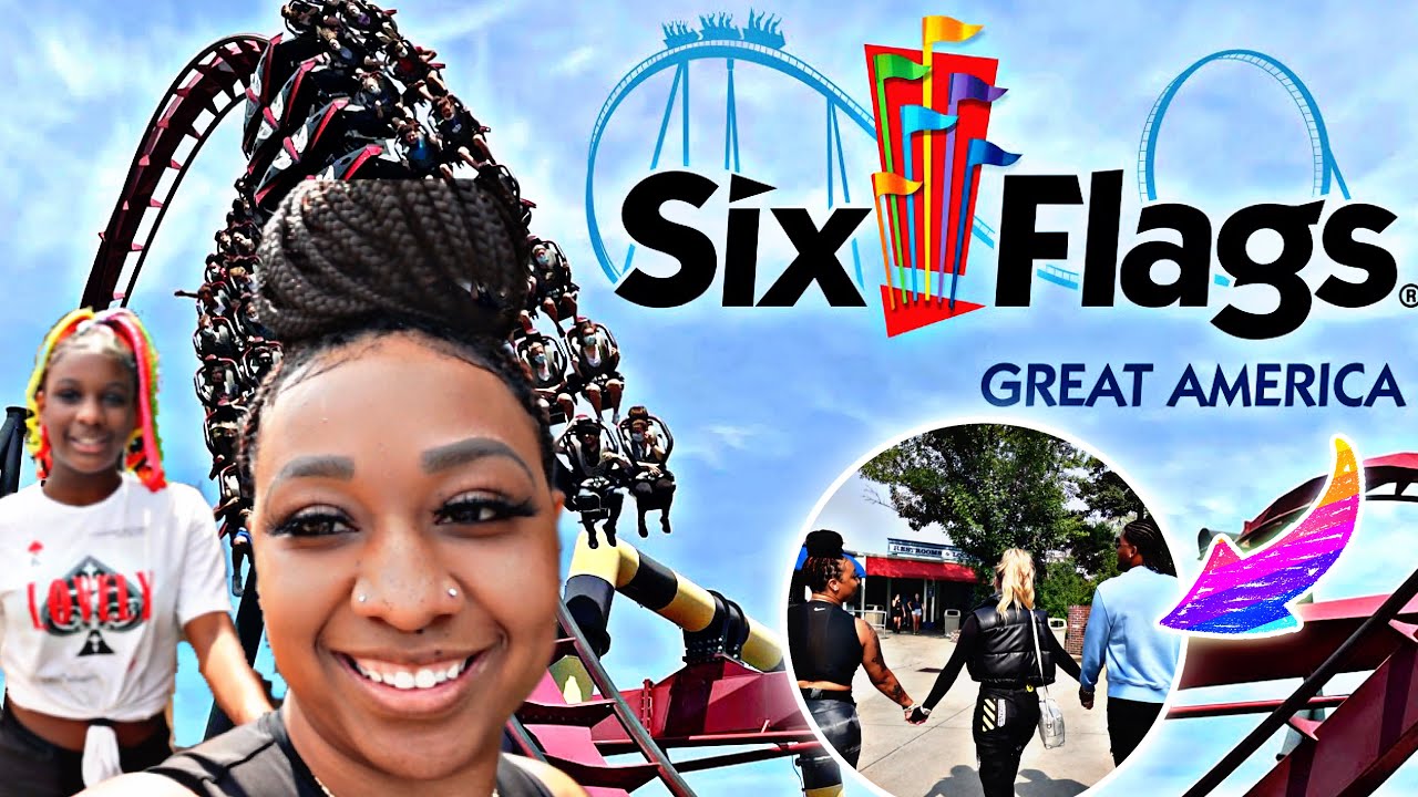 МЫ ОТЛИЧНО ПРОВЕЛИ ВРЕМЯ В SIX FLAGS!