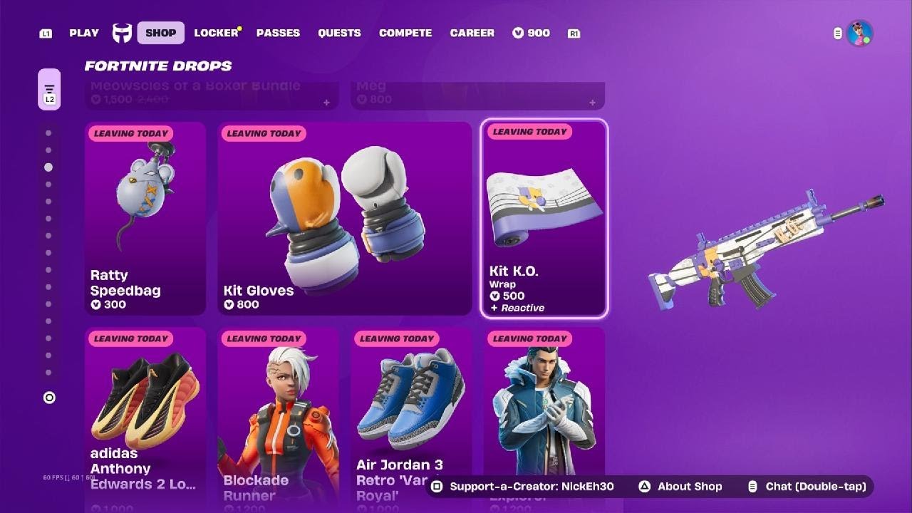Fortnite Item shop review