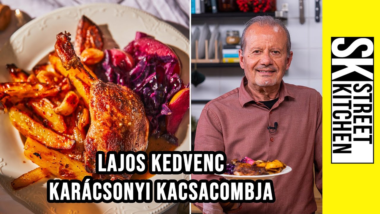 Lajos kedvenc kar&aacute;csonyi 🎄 KACSACOMBJA 🍗