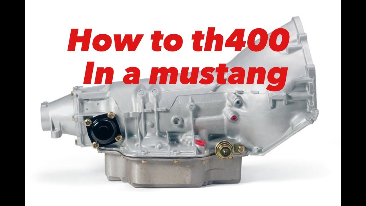 How to TH400 swap a foxbody mustang, turbo 400 to SBF