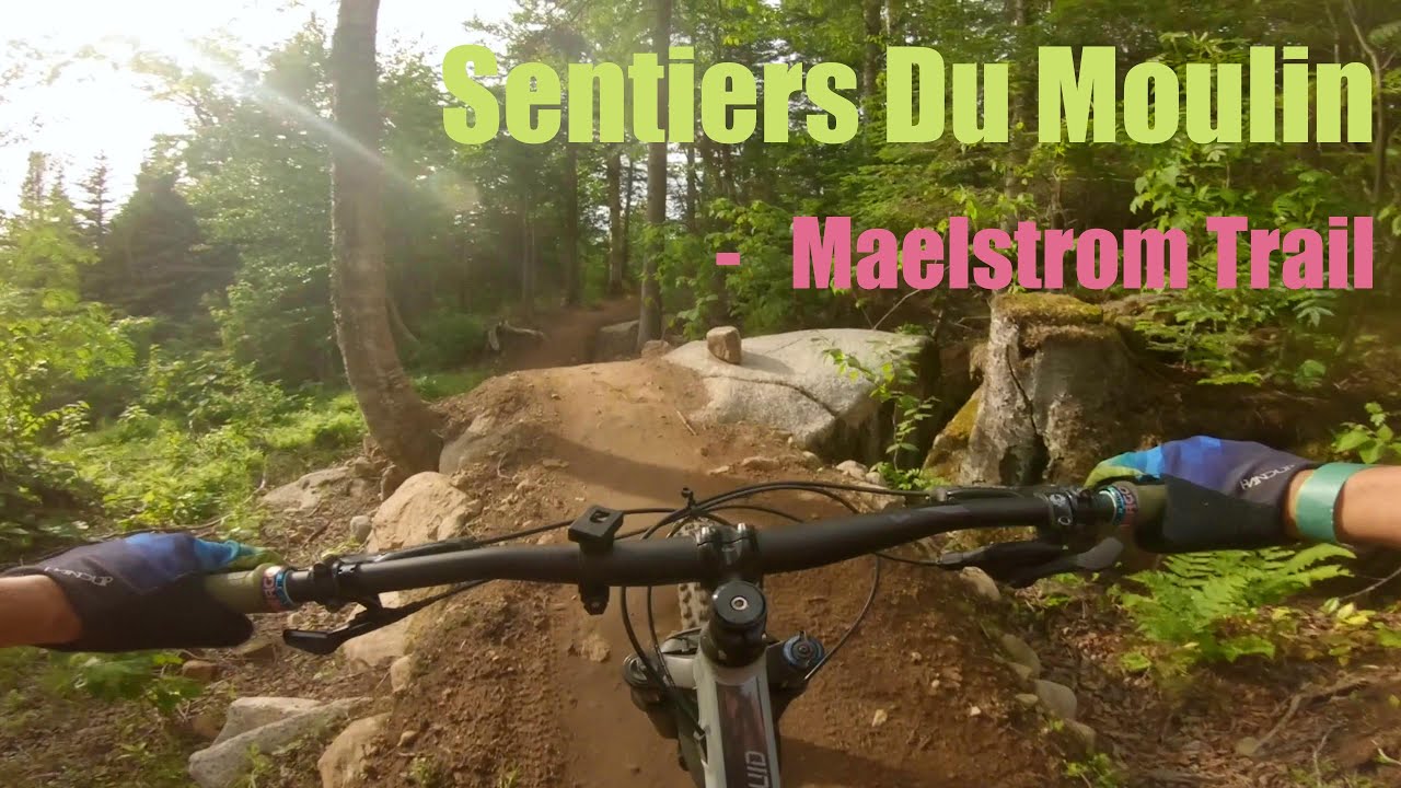 SDM - Best mountain biking in Quebec trails flow jumps and berms
