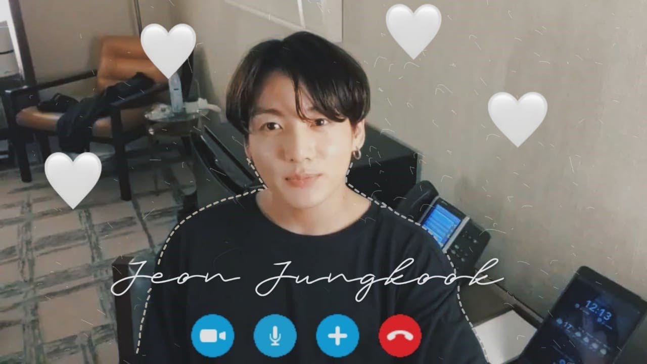 VIDEOLLAMADA CON JUNGKOOK |♡♡|