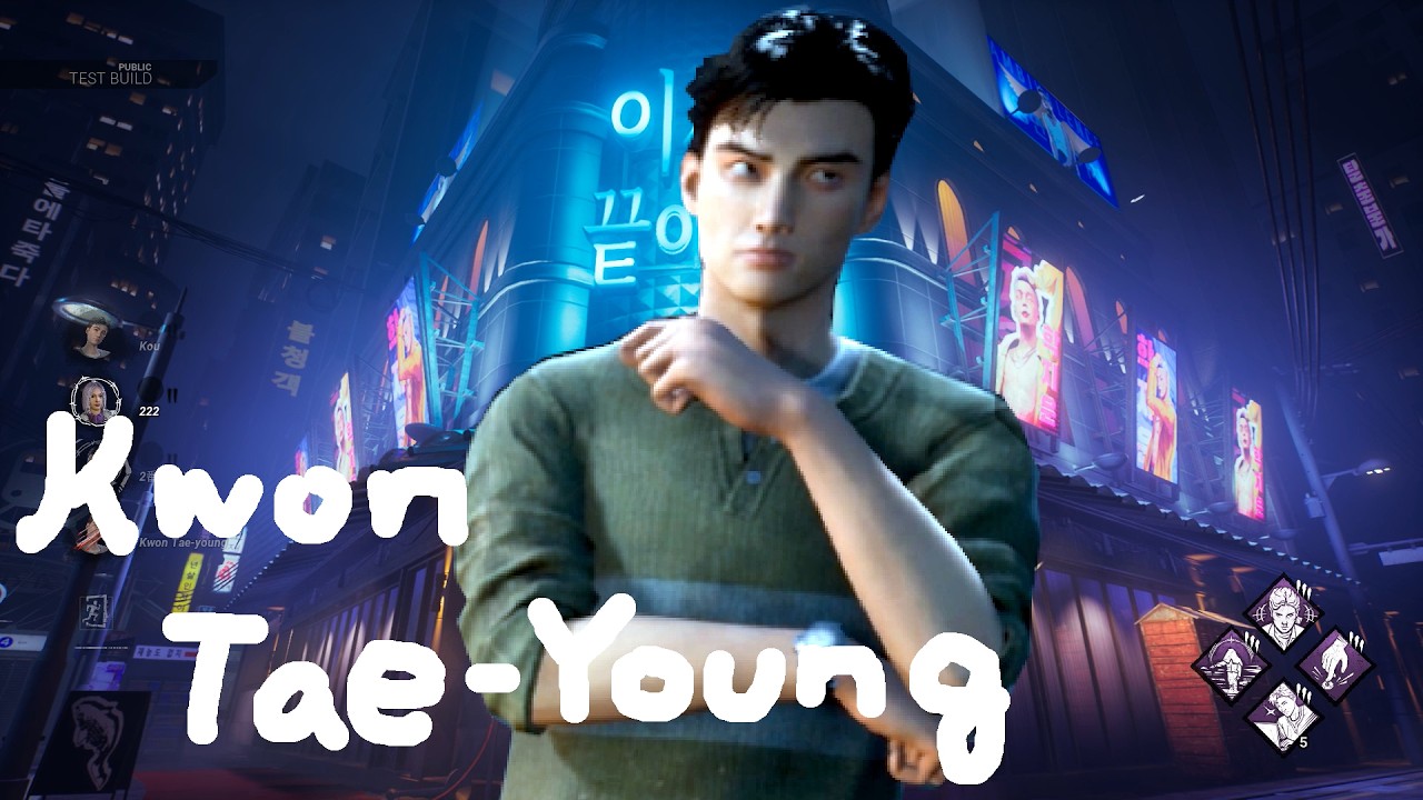 Dead by Daylight 1144 -【PTB】New survivor Kwon Tae-Young & new map arrived😮 (No Commentary)