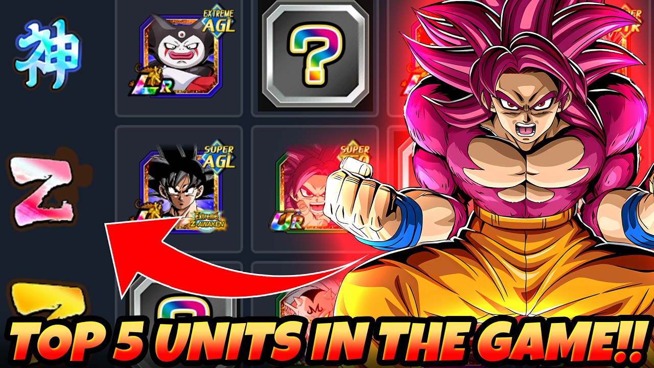 THE BEST 5 UNITS OF EACH TYPE IN THE GAME!! Dokkan Square March 2026 | Dragon Ball Z Dokkan Battle