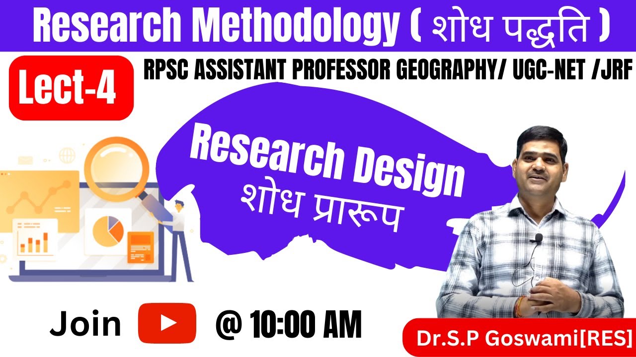 Lect-4 Research Design शोध प्रारूप : A Step-by-Step Guide