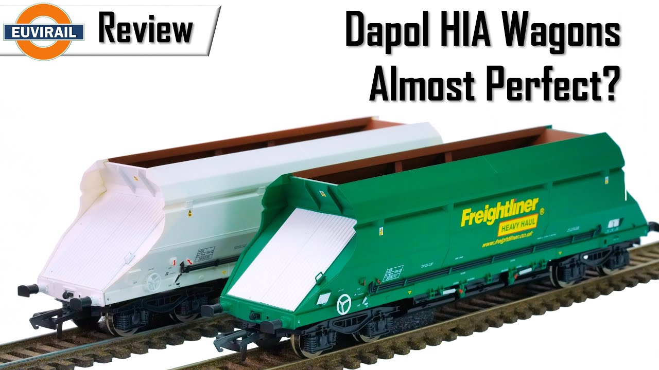 Review: Dapol's Range of Freightliner HIA Aggregate Limestone Hopper Wagons for 00 Gauge