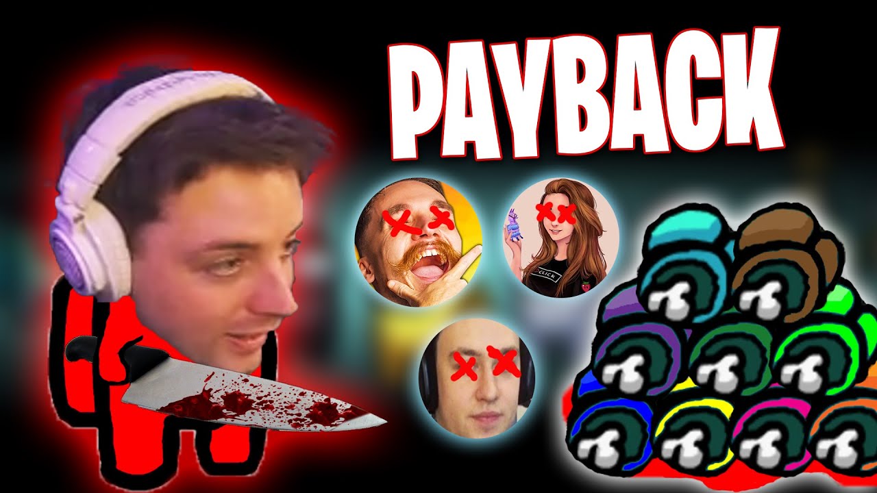 I get my revenge! | Among Us w/Crayator, Loserfruit, BazzaGazza and more