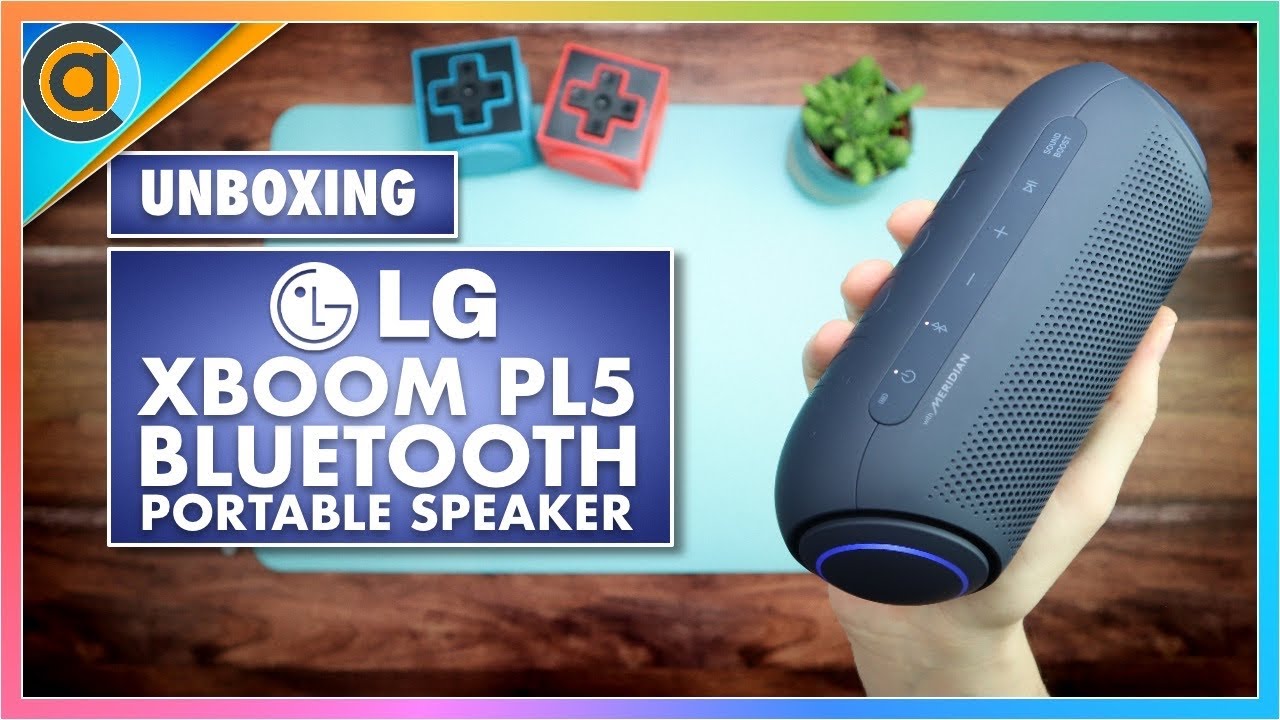 UNBOXING: LG XBoom PL5 Bluetooth Portable Speaker