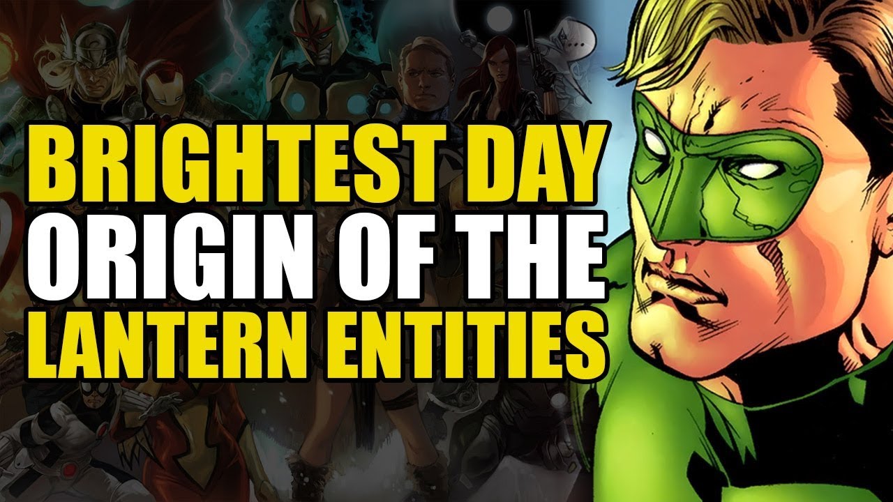 Origin Of The Lantern Entities (Green Lantern Brightest Day Part 3)