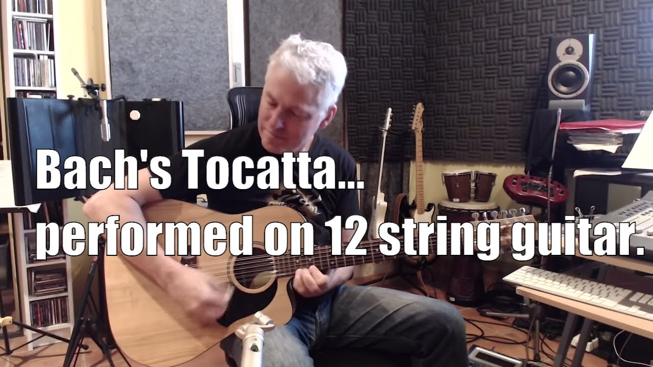 Michael Fix: Bach's Tocatta on a Maton 12 string guitar