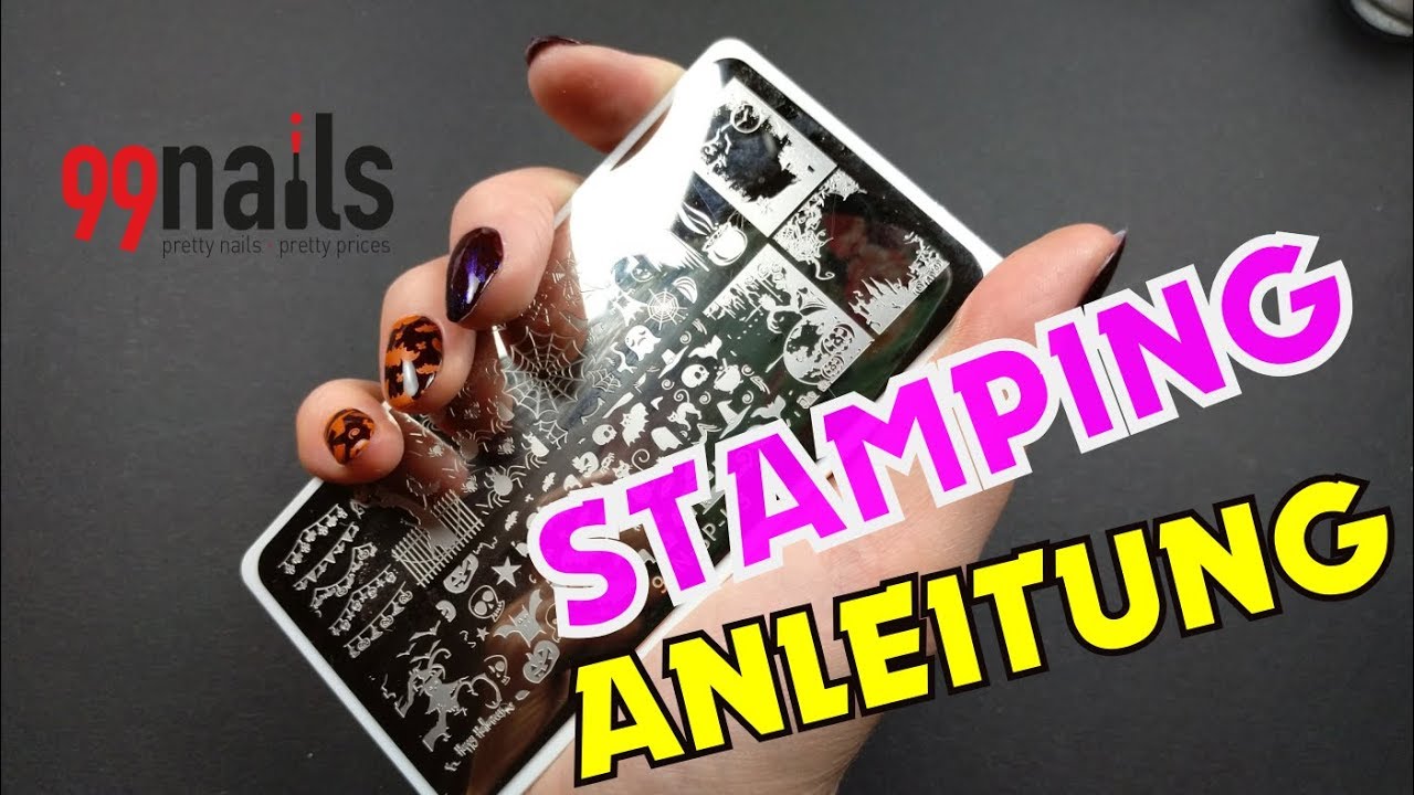 Stamping Nail Art deutsch