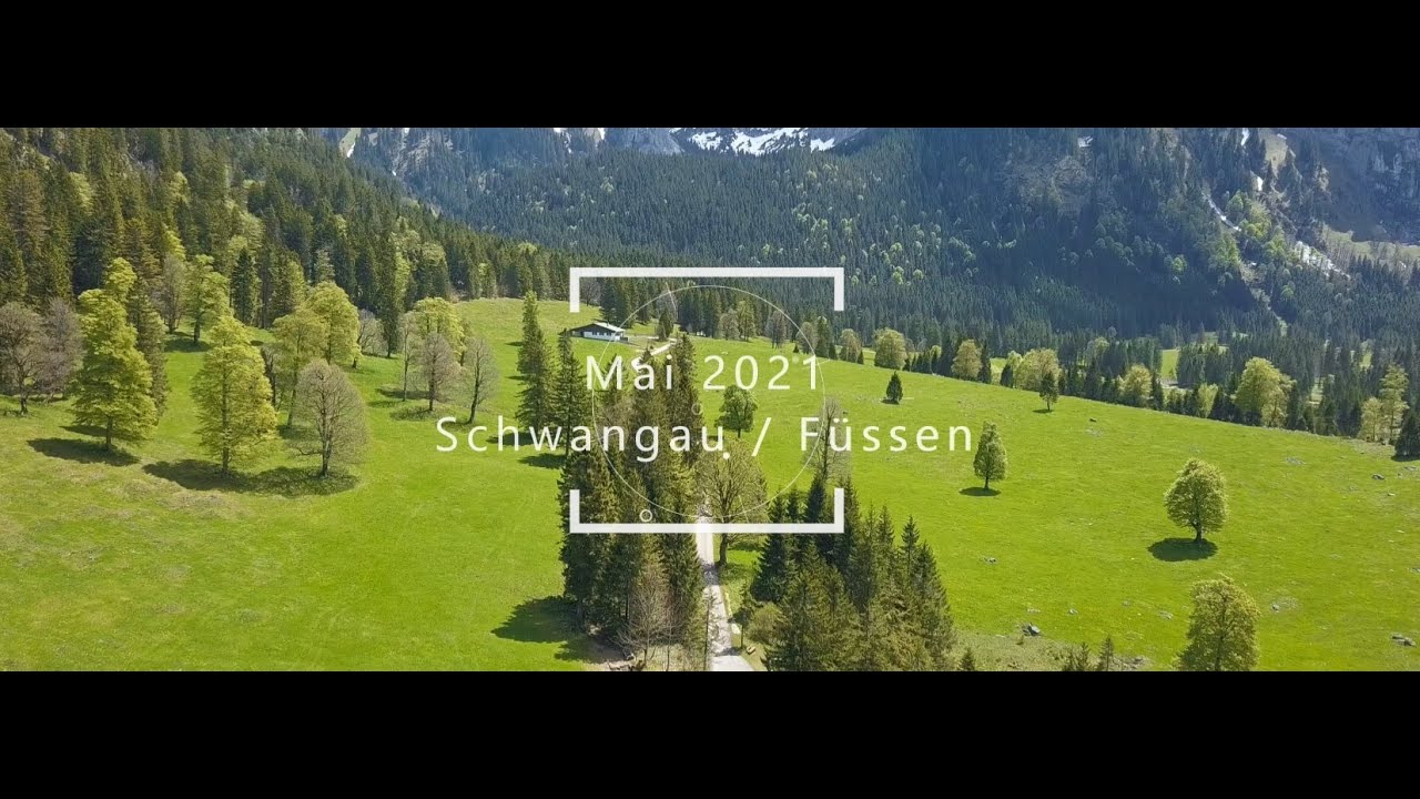 Füssen / Schwangau in 4K mit Mavic Pro