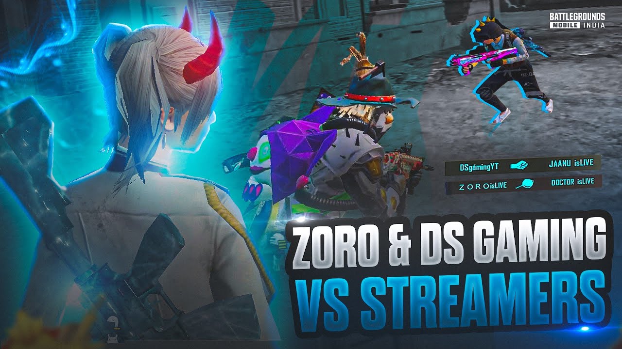 ZORO & DS GAMING VS STREAMERS 🤯| ABUSING US ON ALL CHAT 😡| WAIT FOR STREAMERS REACTION😳 #bgmi #pubg