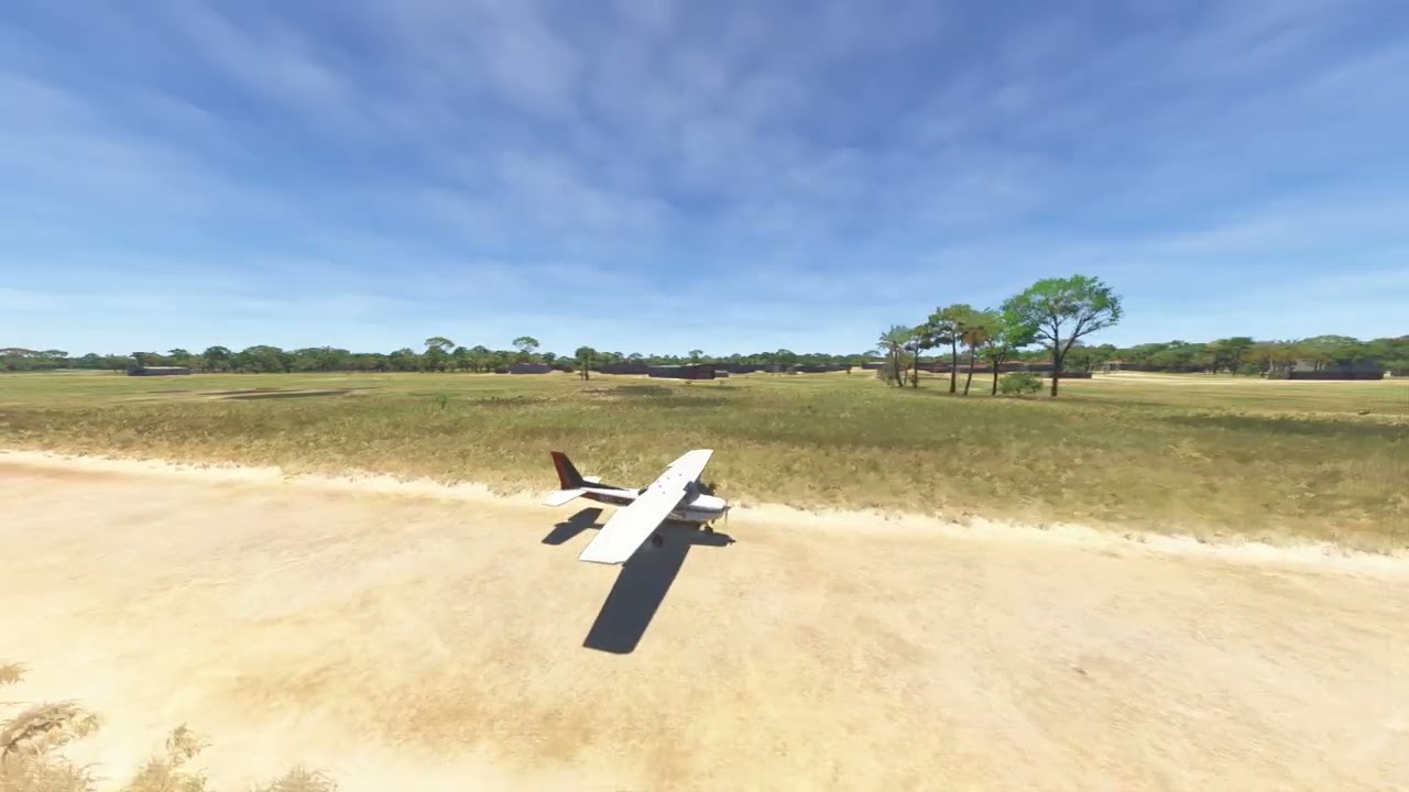 fly over city of Ollombo near the airport of (FCOD) Oyo Sassou N' Guesso Cuvette Dept of Republic of