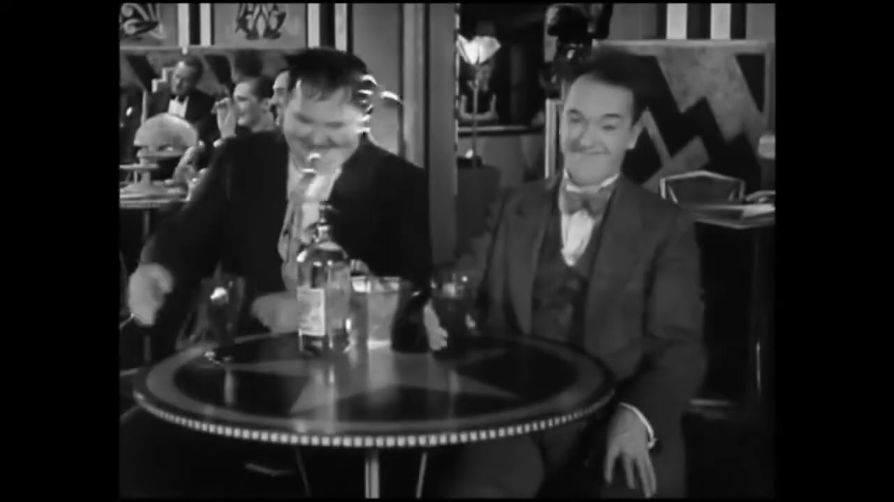 1930 – BLOTTO | Scènes censurées – Séquence rare (LAUREL & HARDY)