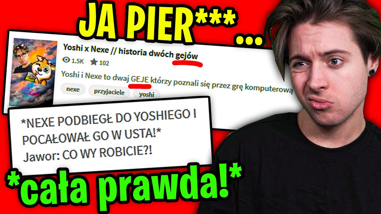 Czytam DZIWNE HISTORIE o mnie 🙂 cała prawda o YoshihitoMayoshe *fanfiction od widz&oacute;w*