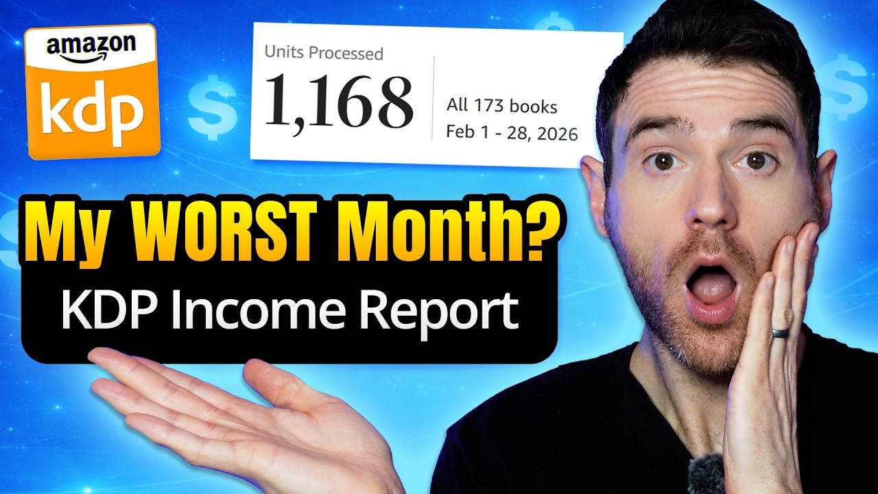 How Much Money I Made from Self Publishing in February 2026 | Amazon KDP Income Report