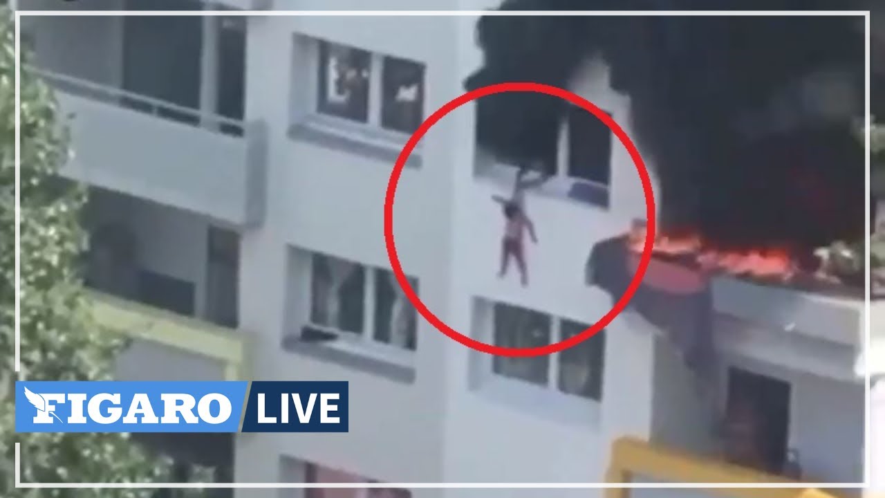 🔴 2 enfants sautent du 3ème étage d'un immeuble pour échapper aux flammes à Grenoble