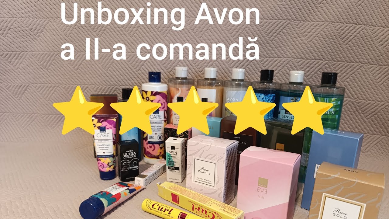 ⭐ Unboxing Avon C7 - a 💄💄- a comandă