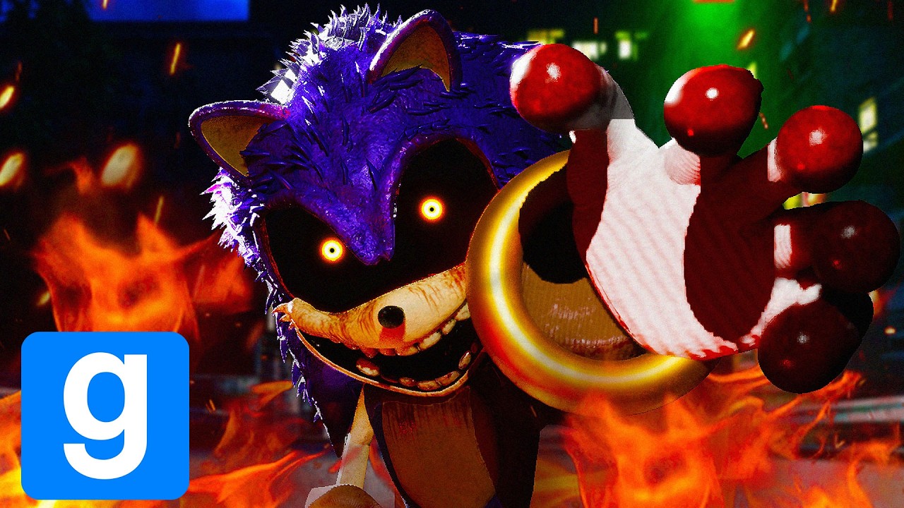 SONIC PCX is FAST & he is TERRIFYING... | Garrys Mod Hide & Seek