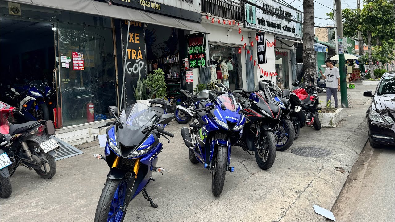 616-|Dương motor| 'phân khối lớn' zá bèo r15 chỉ từ 2x triệu,góp ko cần trả trước