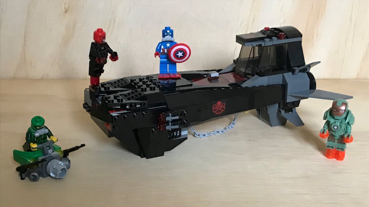 LEGO Marvel 76048 - Iron Skull Sub Attack