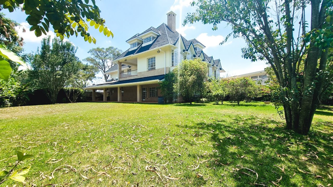 INSIDE a 3 LEVELS 6 BEDROOMS KITISURU HOME BUILT ON 1/2ACRE LAND | FEW METERS FROM ISK