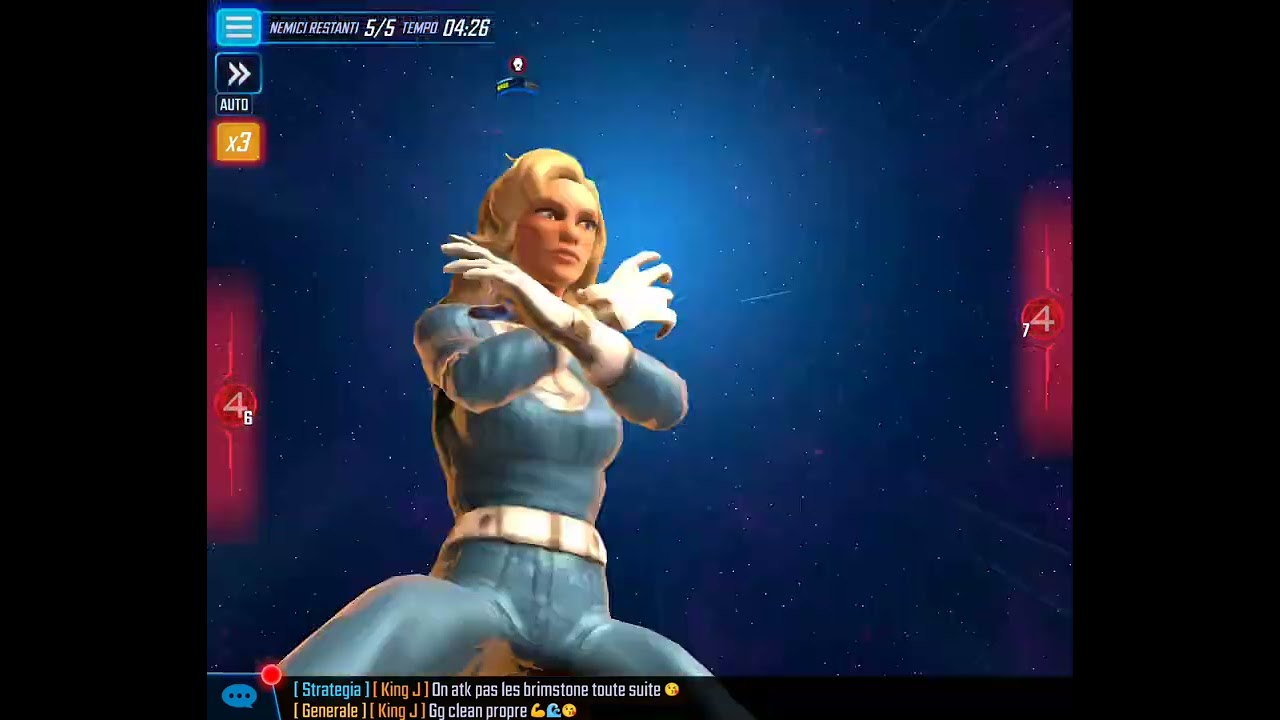 Arena vs Blue Marvel counters/MSF/Marvel Strike Force 