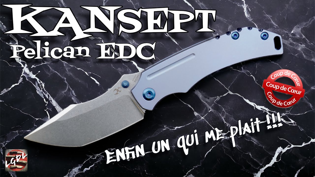 KANSEPT Pelican EDC de "Kmaxrom" : je n'aime pas toujours tout mais là j'avoue que... !!!
