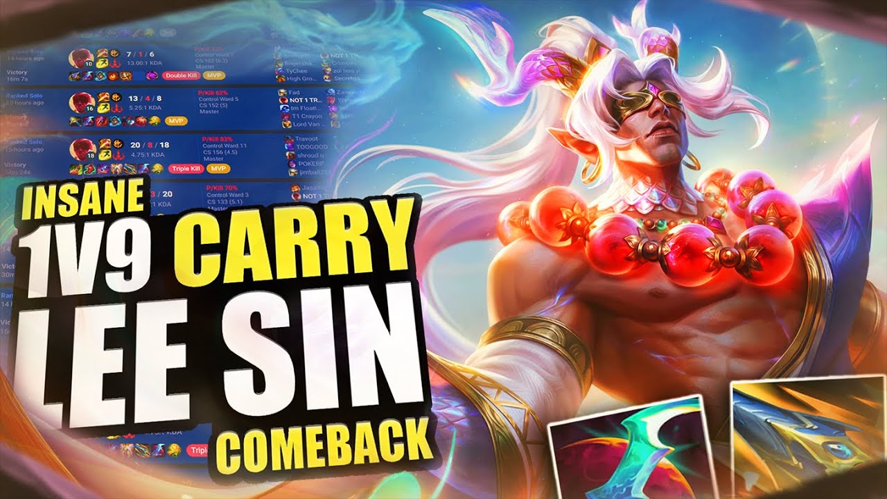 DOWN 10K GOLD? NO PROBLEM FOR THE #1 LEE SIN. *20 KILLS*