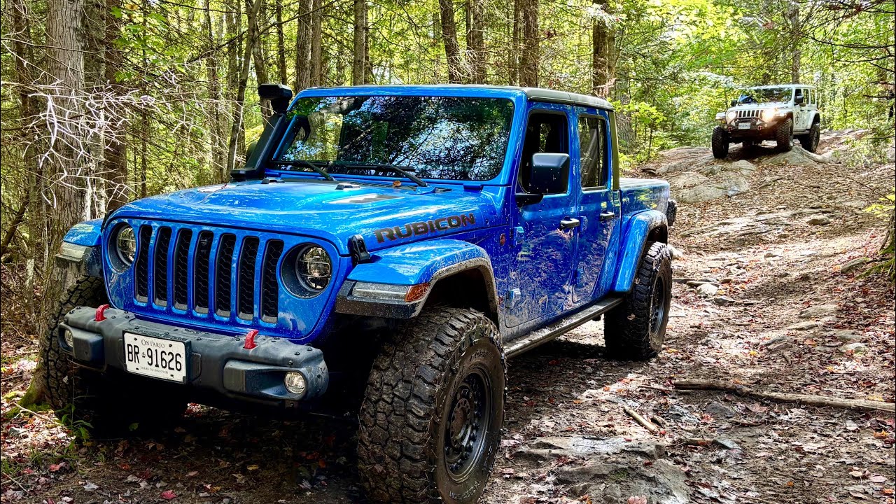 Gladiator Rubicon Vs Wrangler Rubicon At Concession Lake Trail