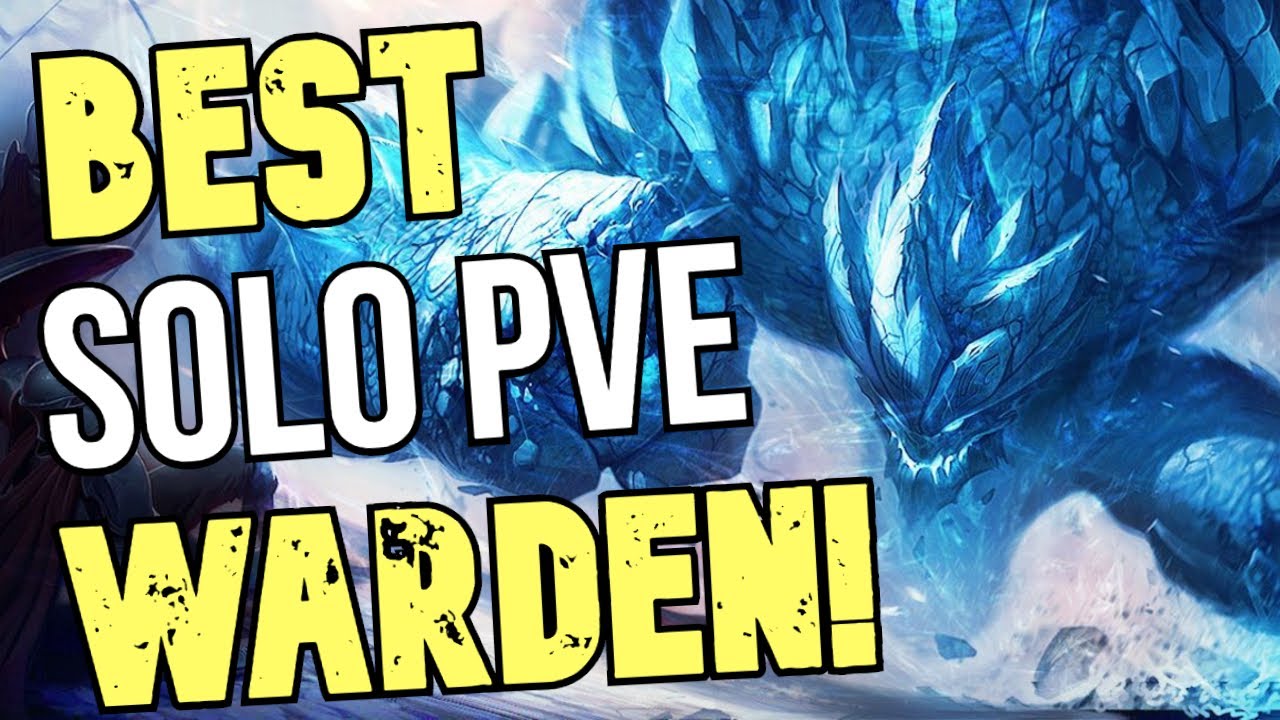 The BEST SOLO PVE Magicka Warden Build - ATRONACH - Solo Magden Ice Build!