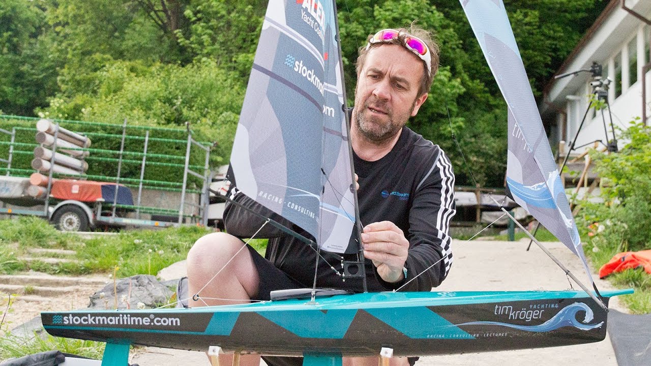Profi sailor Tim Kröger - maiden voyage of his 3x1 racer