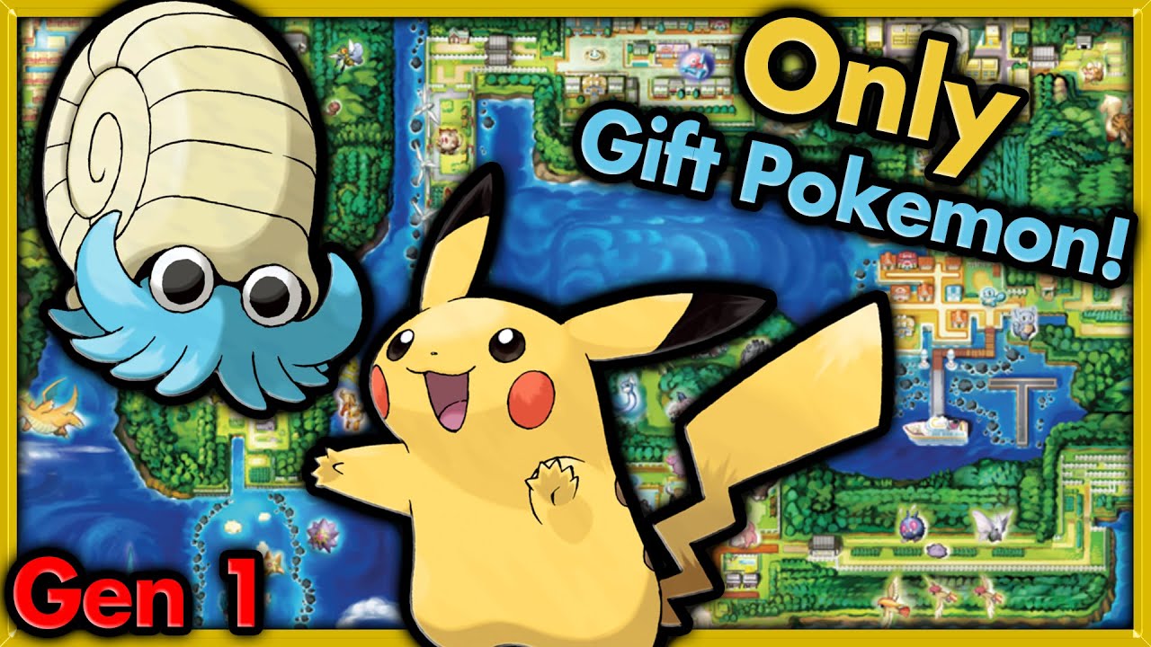 Can I Beat Pokemon Yellow with ONLY Gift Pokemon? 🔴 Pokemon Challenges ► NO ITEMS IN BATTLE