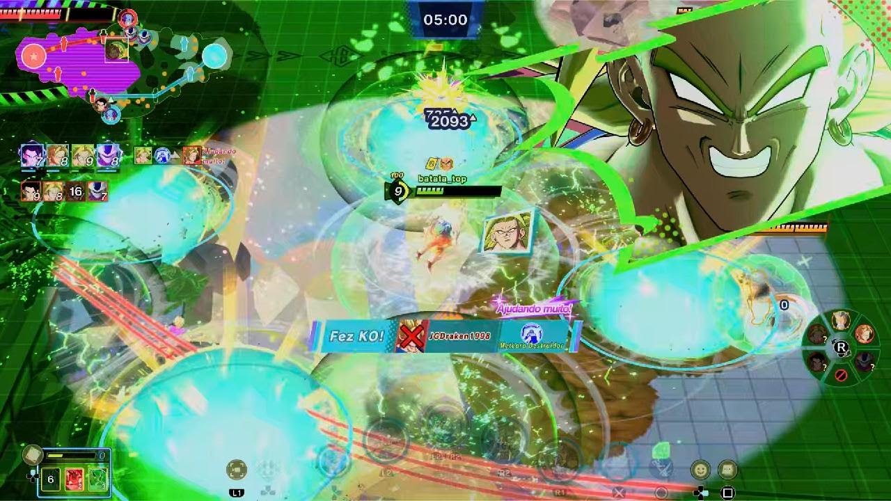 Broly o lendário super DPS- DRAGON BALL GEKISHIN SQUADRA