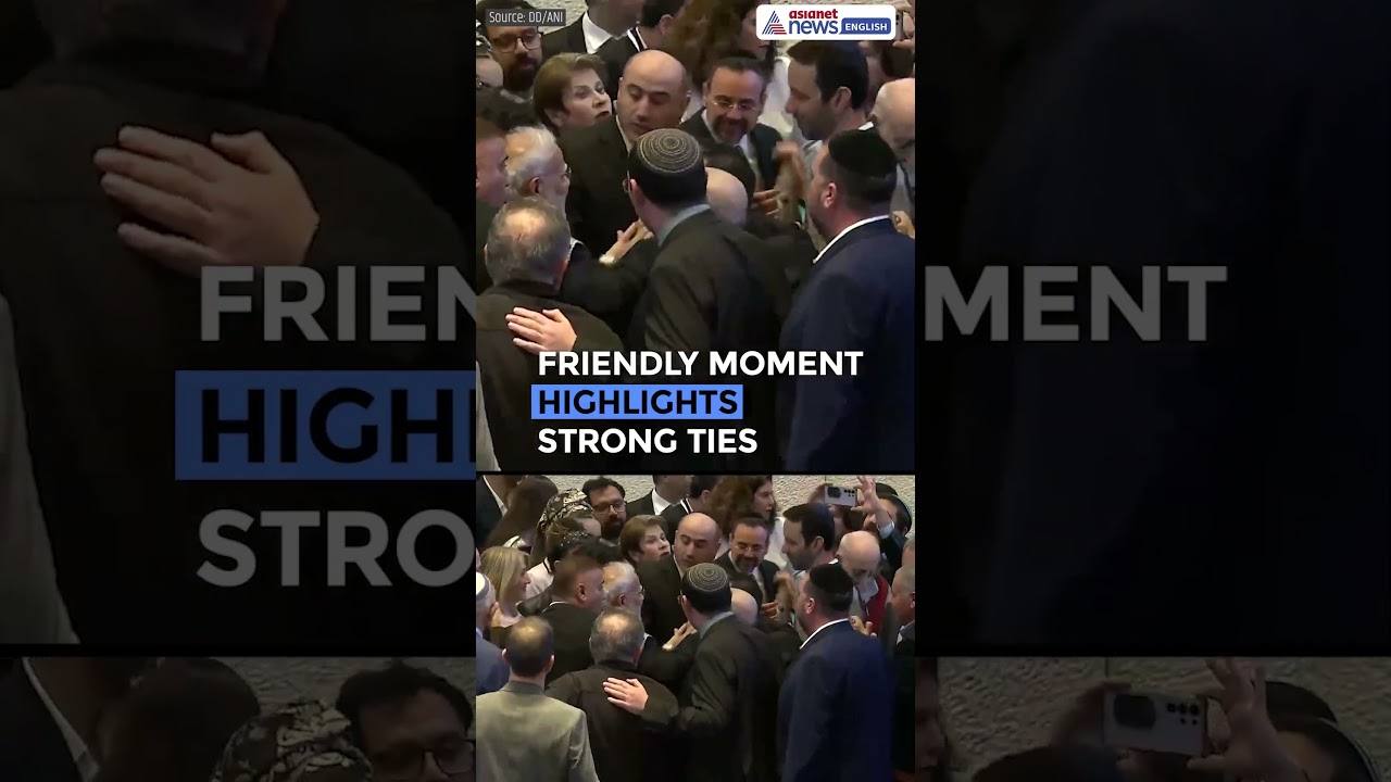 PM Modi Greets Knesset Members After Speech, Selfies Galore in Jerusalem