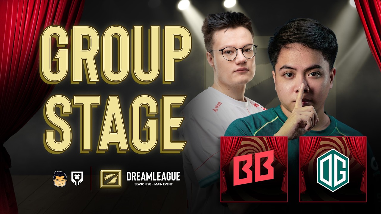 Full Game: OG vs BetBoom Team - Game 1 (BO2) | DreamLeague Season 28: Group Stage 1