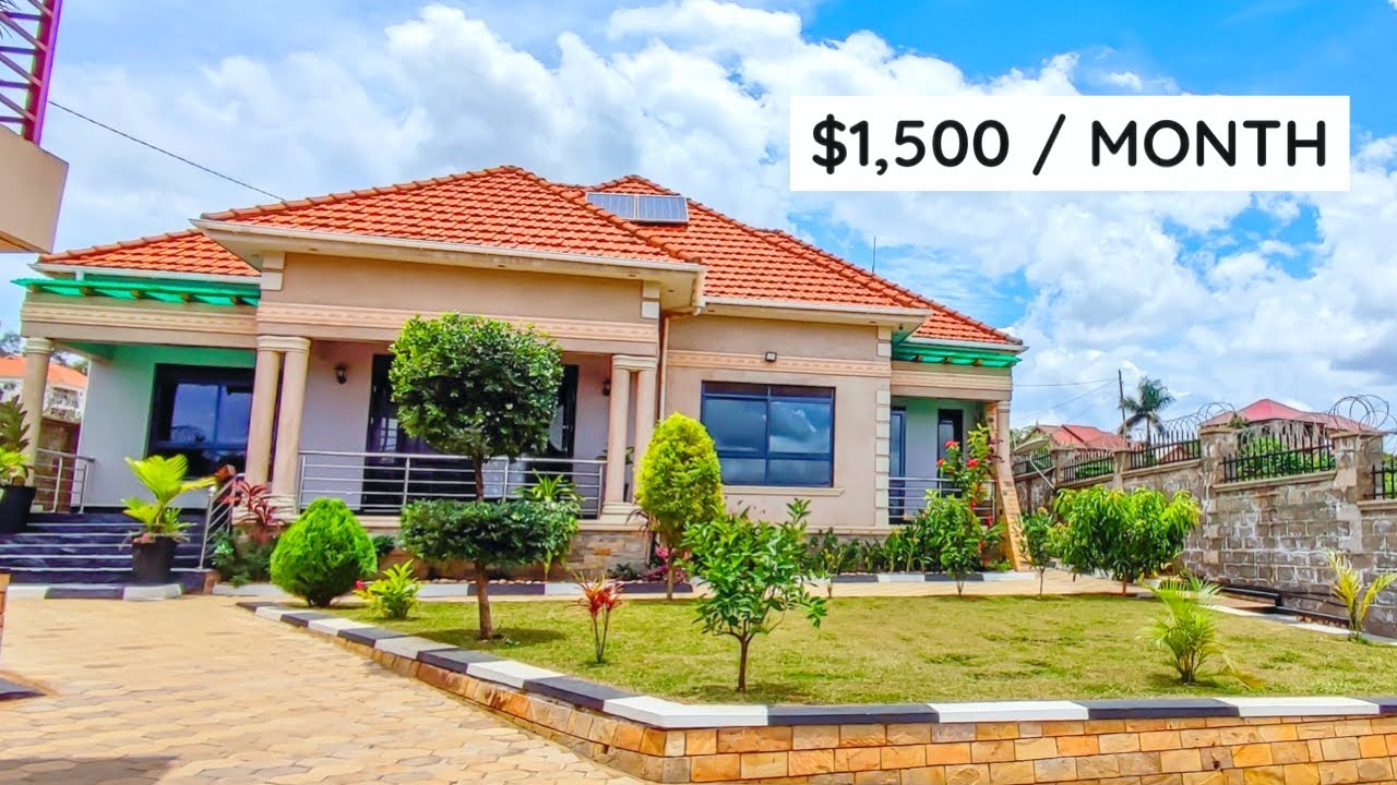 FULLY FURNISHED 4 BEDROOM HOUSE FOR RENT in Kampala Uganda