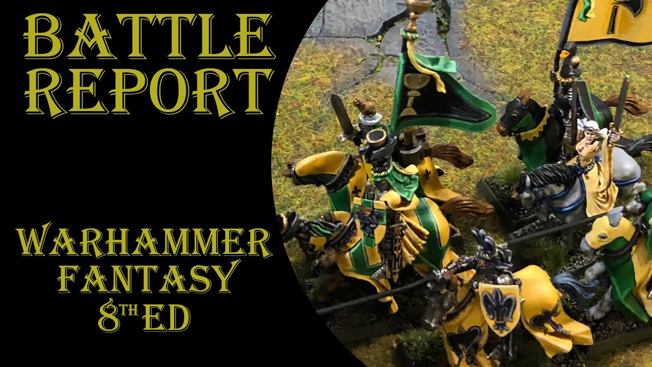 Warhammer Fantasy Competitive Battle Report 01: Бретонния против зверолюдей 2500 очков
