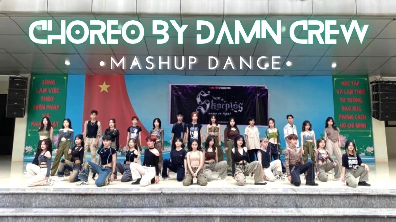 MASHUP DANCE CỰC NUỐT 16SHOTS + CARTIER + UNDER IN THE FLUENCE | CHOREOGRAPHY BY DAMN CREW