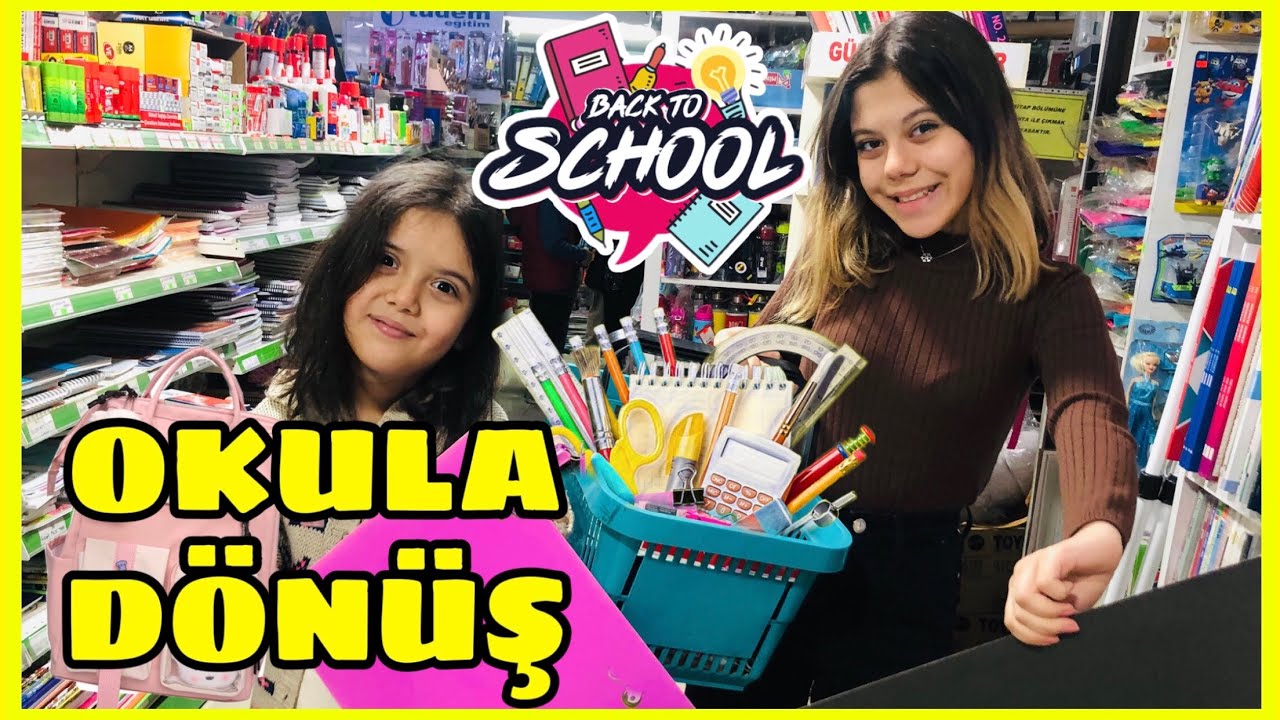OKULA DÖNÜŞ 2022 | Okul Kırtasiye Alışverişi | Back To School - ZEYBEK AİLESİ