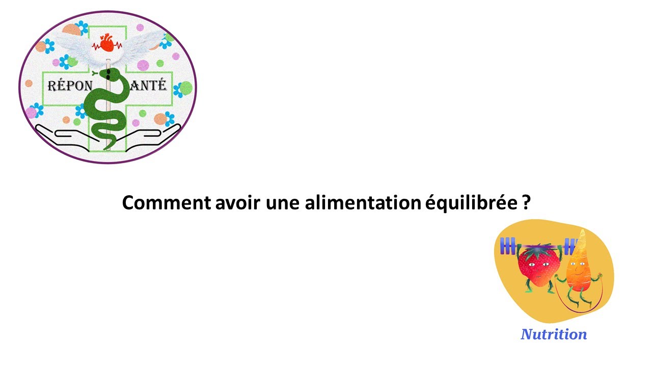 Comment avoir une alimentation équilibrée ? (Nutrition partie 1)