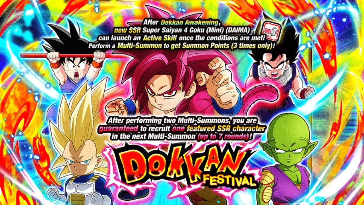 Mini SSJ4 Goku Summons!